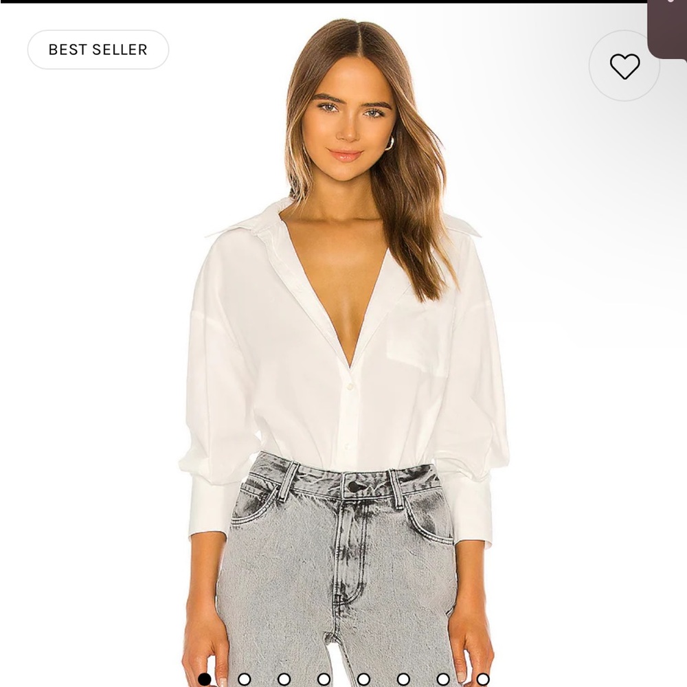 Anine Bing white button up